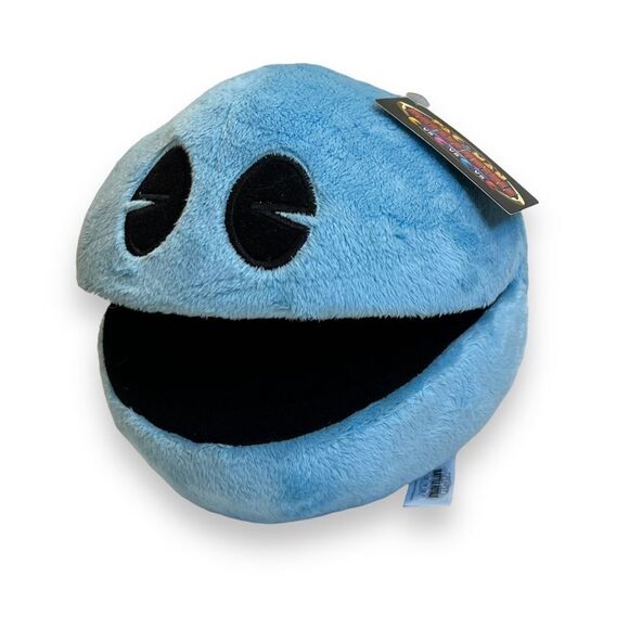 Pac Man NWT Blue Battle Royale 7” Plushie - Picture 1 of 13